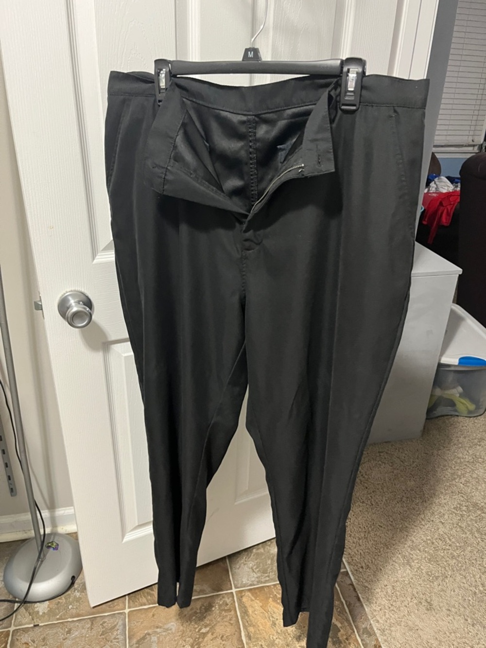 Men's Black Callaway Golf Pants - Tailored Formal Trousers